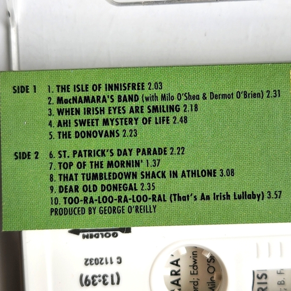 1966 Bing Crosby - Little Bit of Irish, Audio Cassette, Rare - Picture 3 of 6